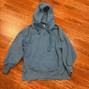 American Eagle  Blue Hoodie Sweater